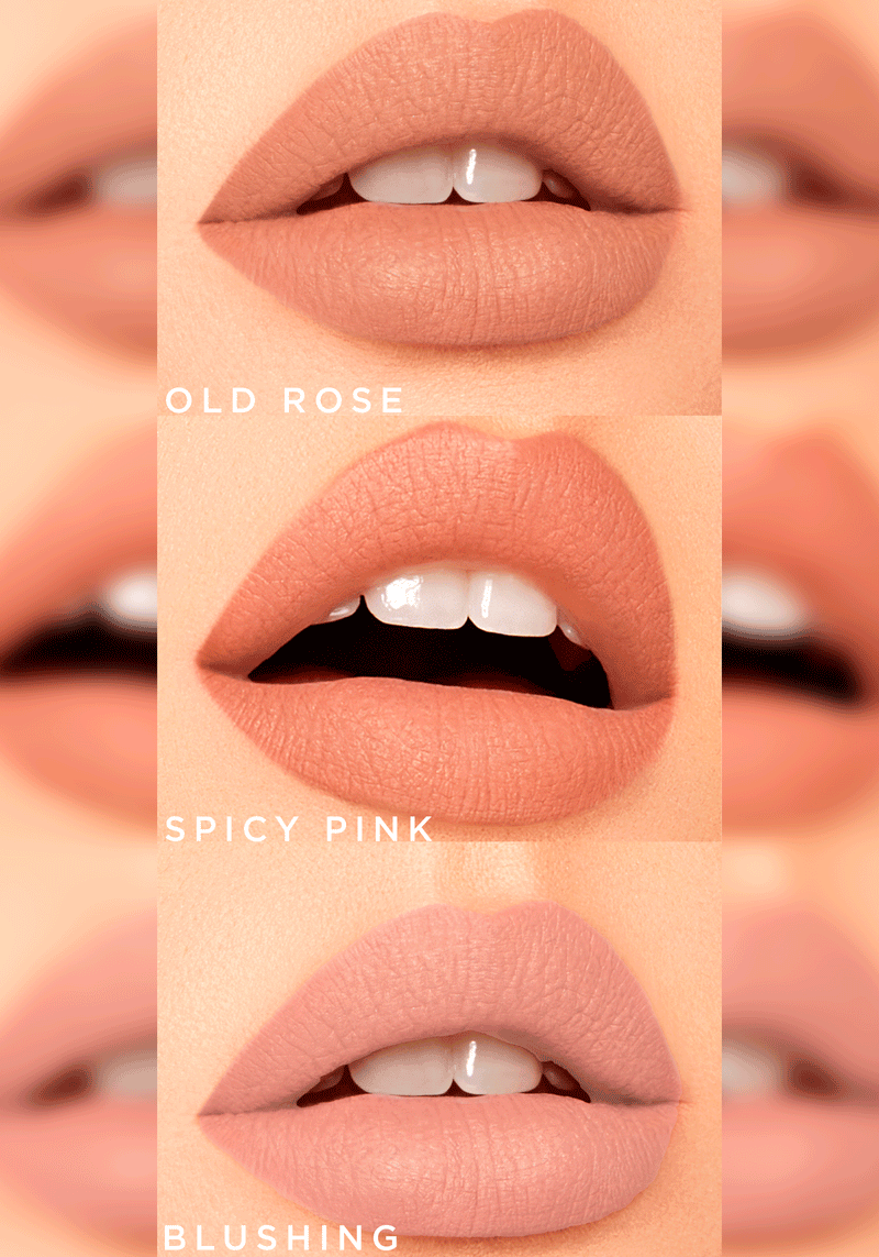 Rose Liquid Lipstick Collection